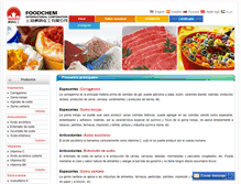 Tablet Screenshot of foodchem.es