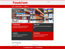 Tablet Screenshot of es.foodchem.cn